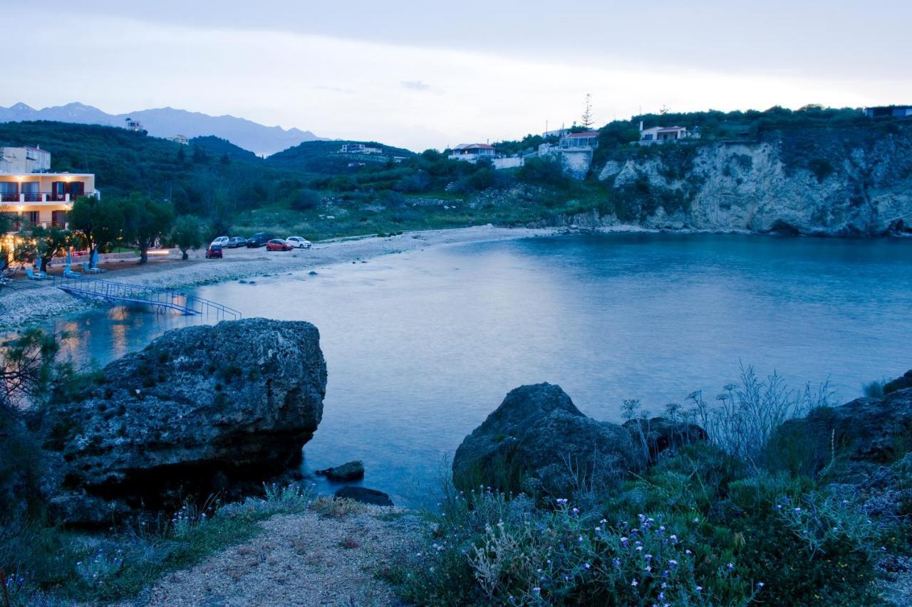 Villa Sia'S Sea House Almirida Exterior foto